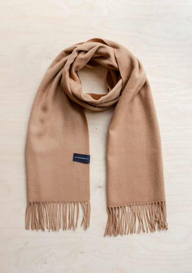 Lambswool Scarf | Camel