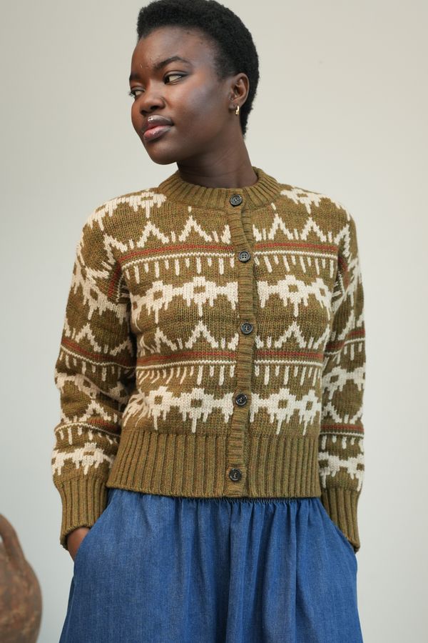 Sugi-Sue Fair Isle Cardigan