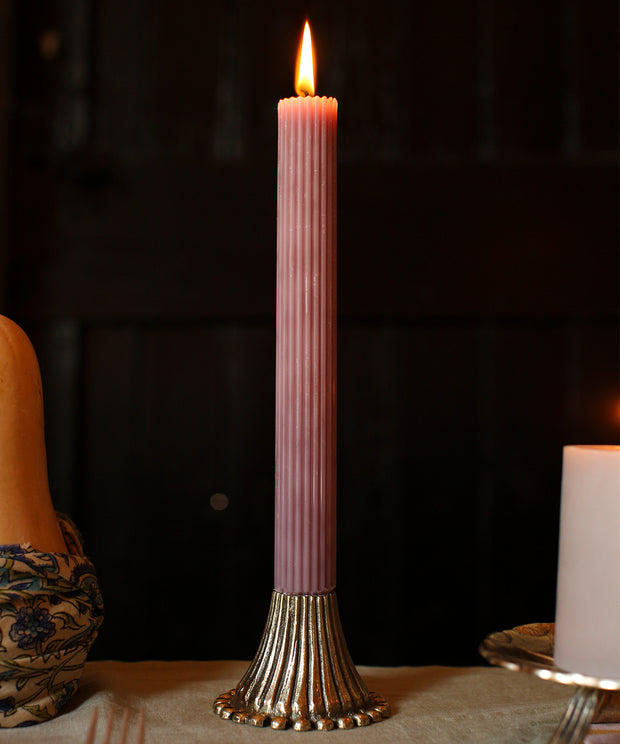 Aya Brass Candle Holder