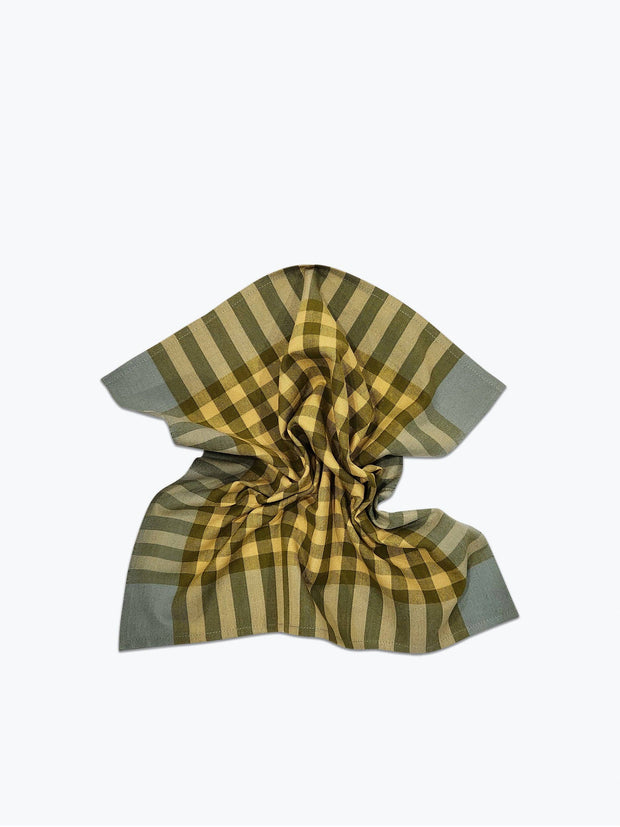 Grid Napkin Pair | Pesto