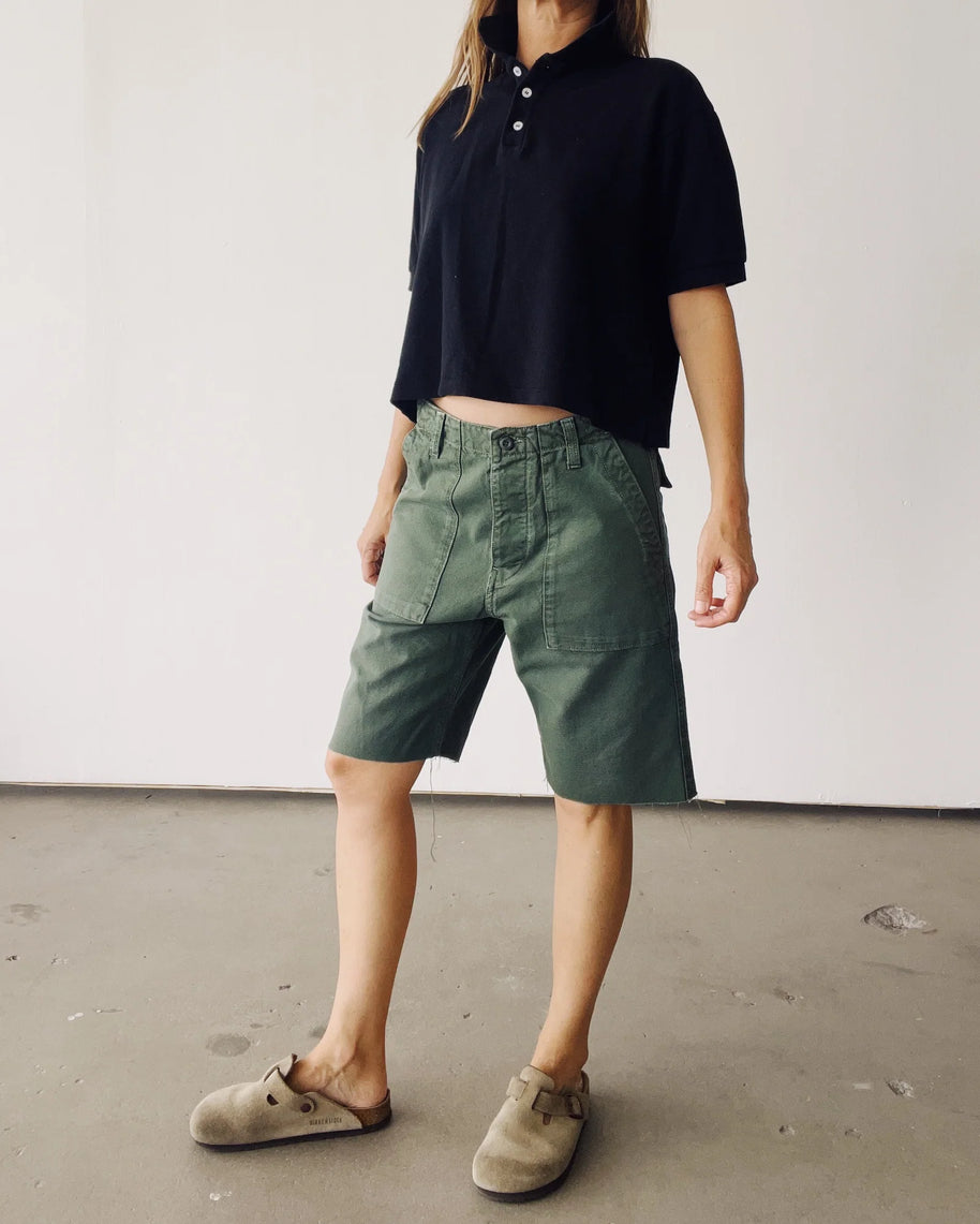 The Boxy Polo | Black