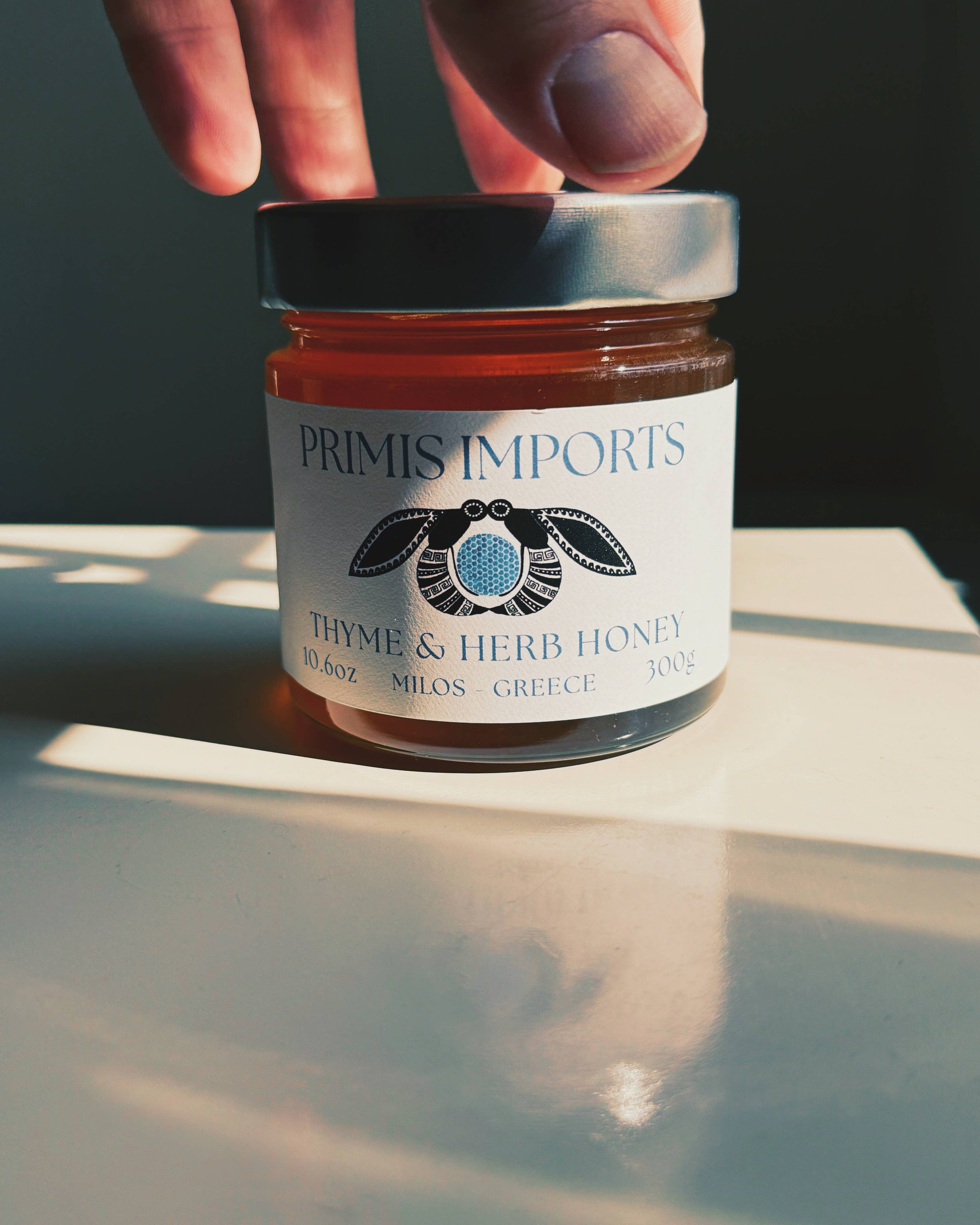 Raw Greek Herb & Thyme Honey