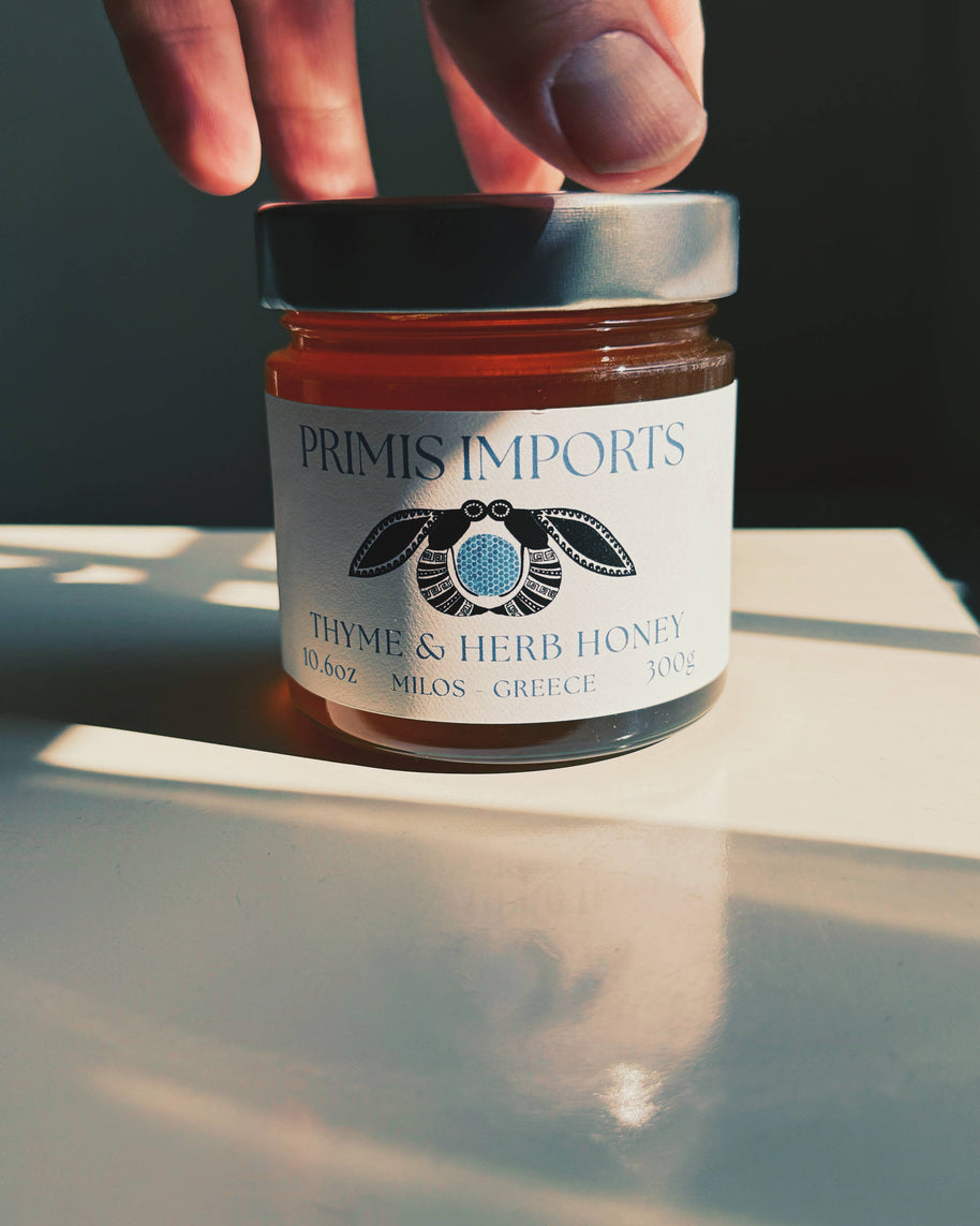 Raw Greek Herb & Thyme Honey
