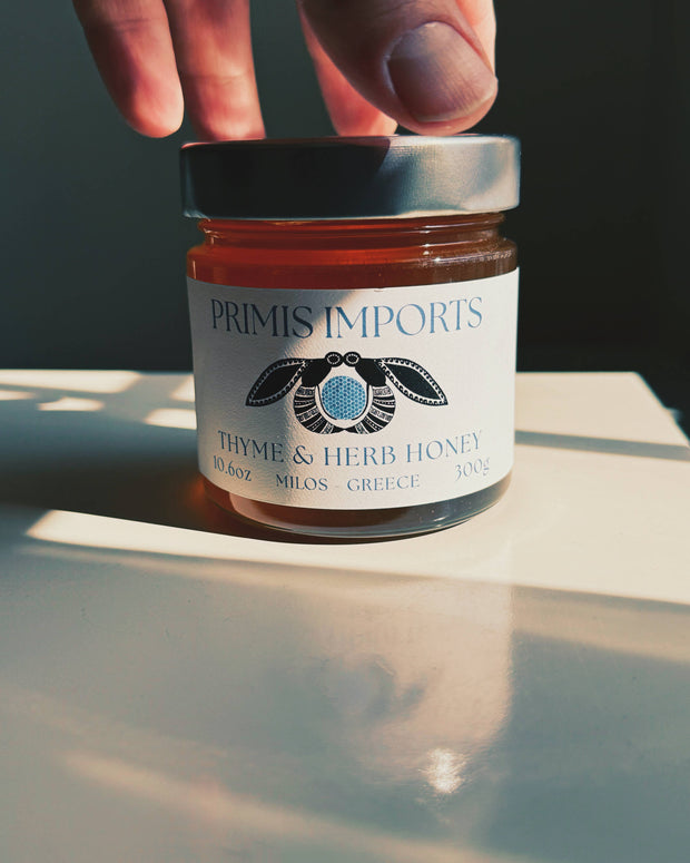 Raw Greek Herb & Thyme Honey