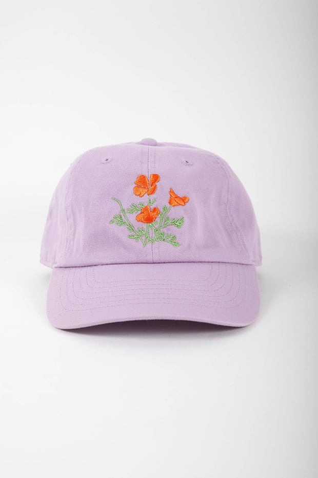 Poppy Cap - Lilac