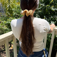 Scrunchie - Basket Crinkle