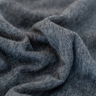 Lambswool Oversized Scarf | Charcoal Melange