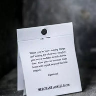 Merchant and Mills - Pin Magnet