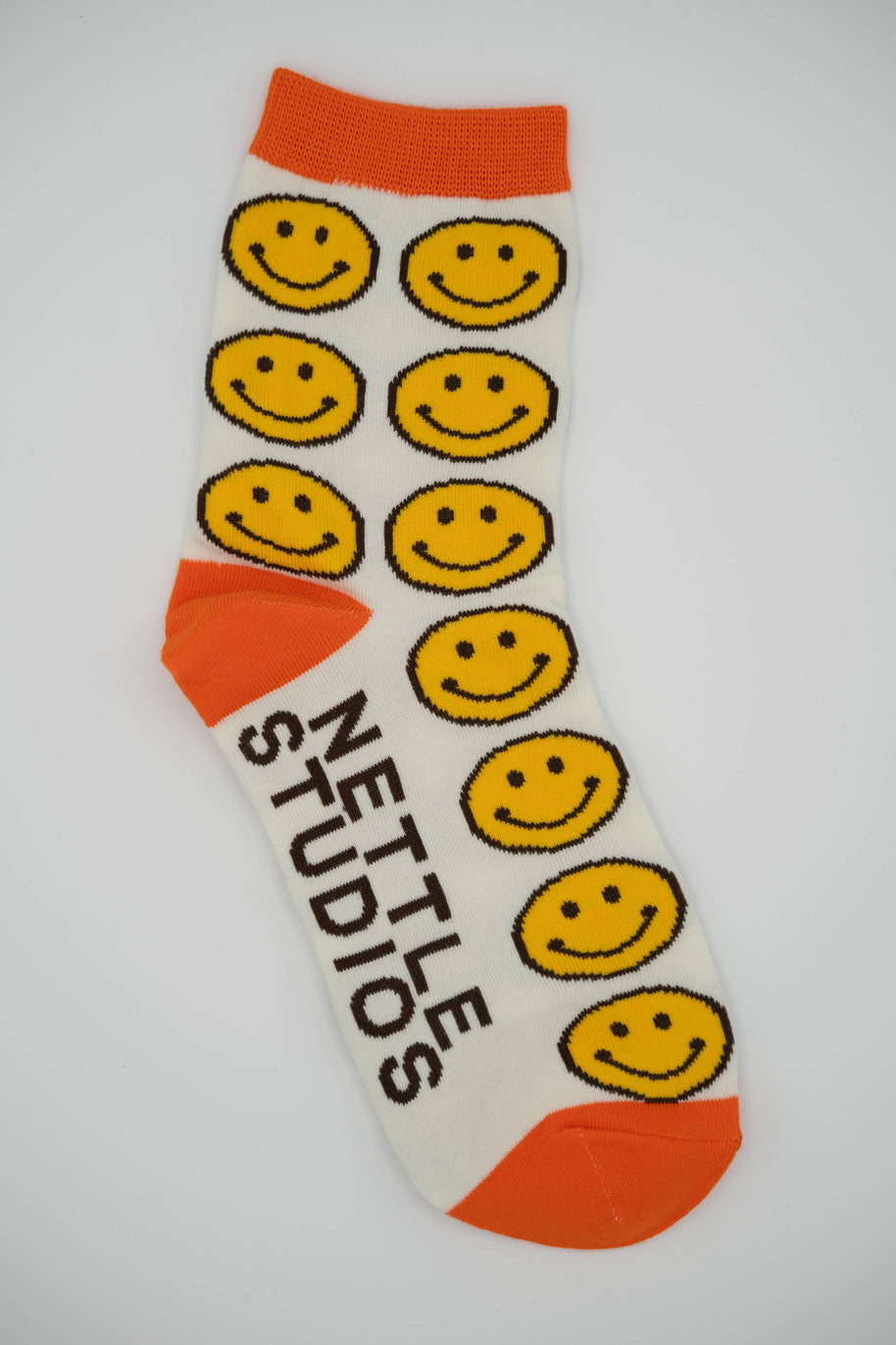 Women’s Cotton Ankle Socks - Classic Smiley Face