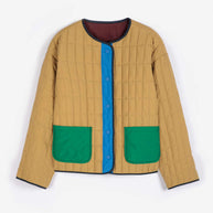 Color Block Reversible Jacket