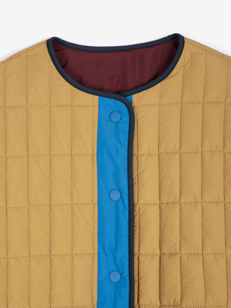 Color Block Reversible Jacket