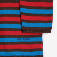 Striped Cotton Cardigan