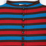 Striped Cotton Cardigan