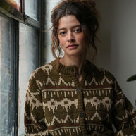 Sugi-Sue Fair Isle Cardigan