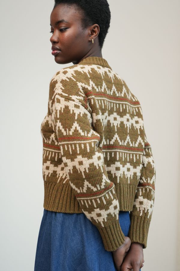 Sugi-Sue Fair Isle Cardigan