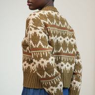 Sugi-Sue Fair Isle Cardigan