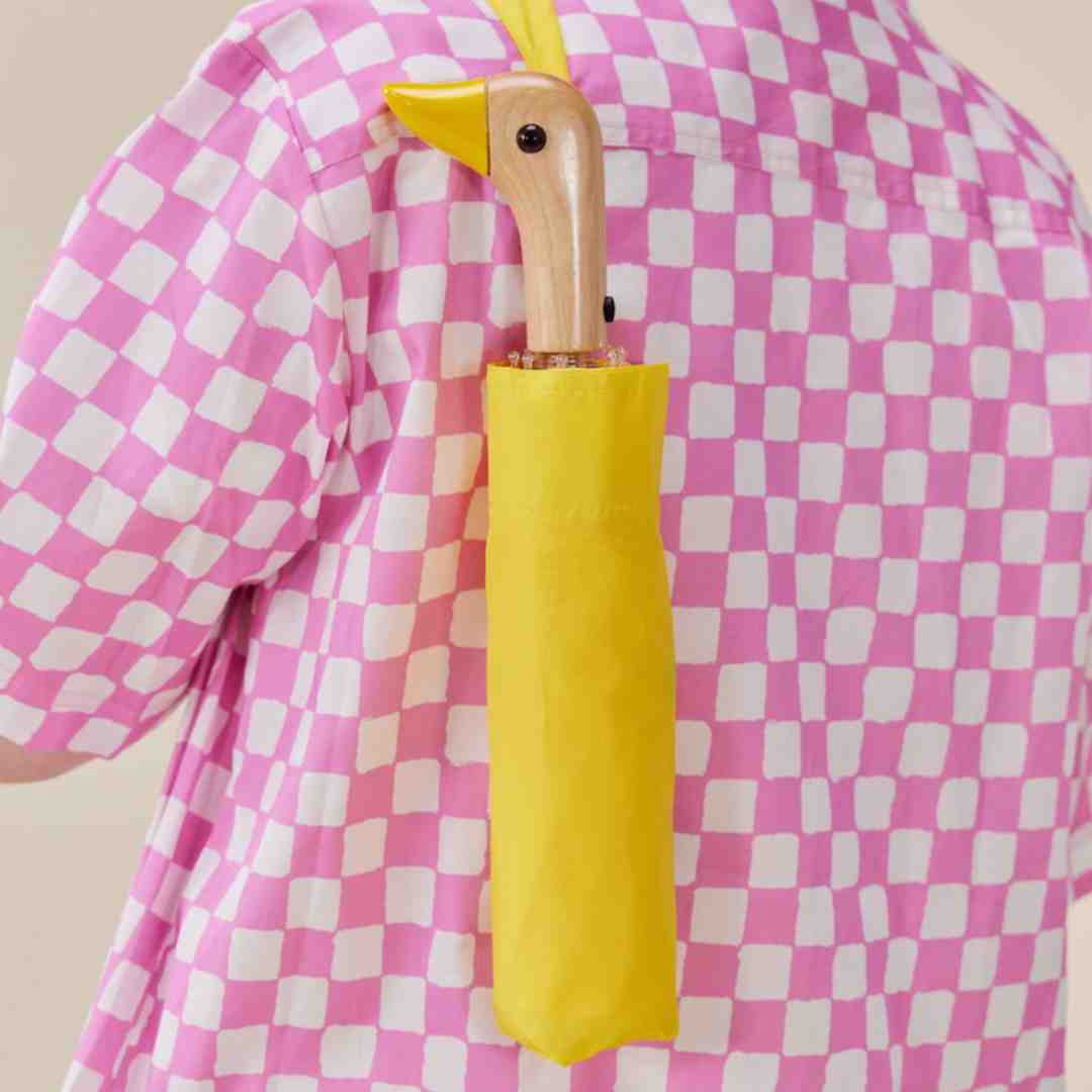 Compact Duckhead Umbrella | Yellow