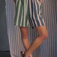 Cabana Stripe Bermuda Shorts