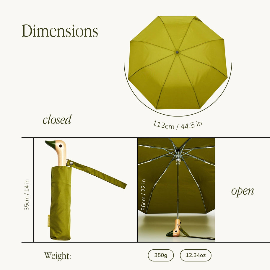 Compact Duckhead Umbrella | Olive
