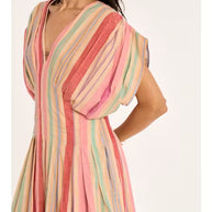 Soho Dress | Popsicle Stripe