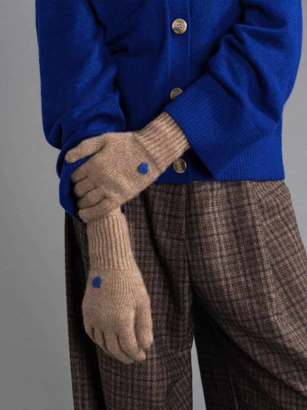 Cashmere Heart Gloves