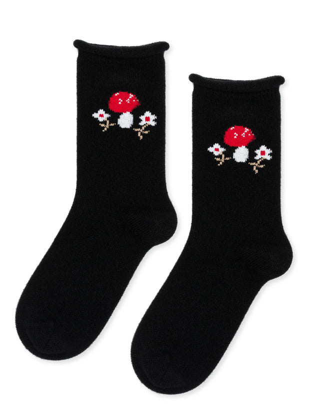 Toadstool Cashmere Crew