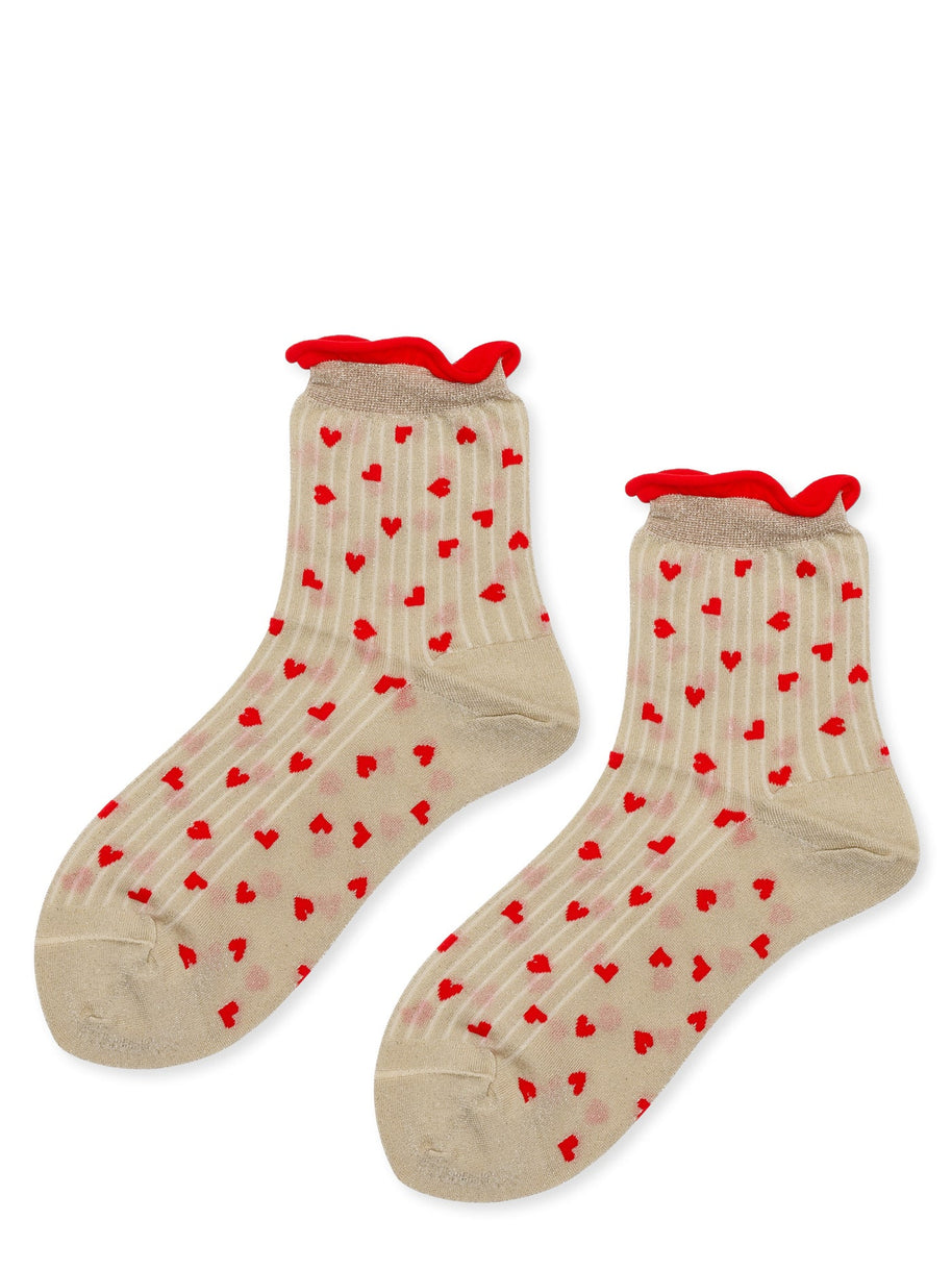 Spiffy Hearts Short Crew