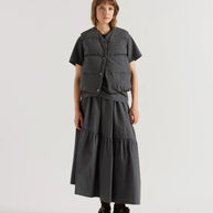 Static Quilted Down Vest