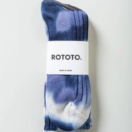 Ribbed Tie Dye Crew Socks