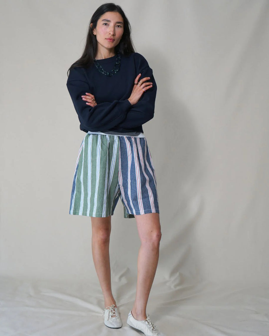 Cabana Stripe Bermuda Shorts